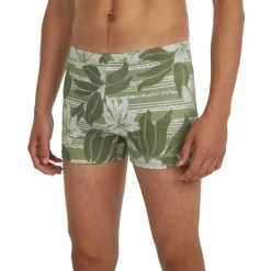 Sale O'Neill Essentials Floral zwemboxer heren green tonal dusty flower
