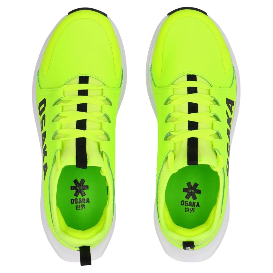 Sale Osaka Furo Play hockeyschoenen junior fluorescent lime