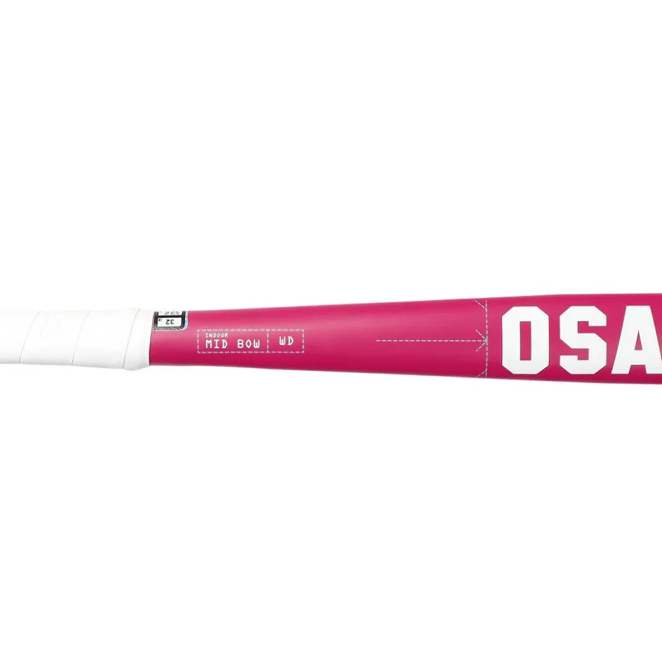 Osaka Indoor Mid Bow WD hockeystick junior raspberry