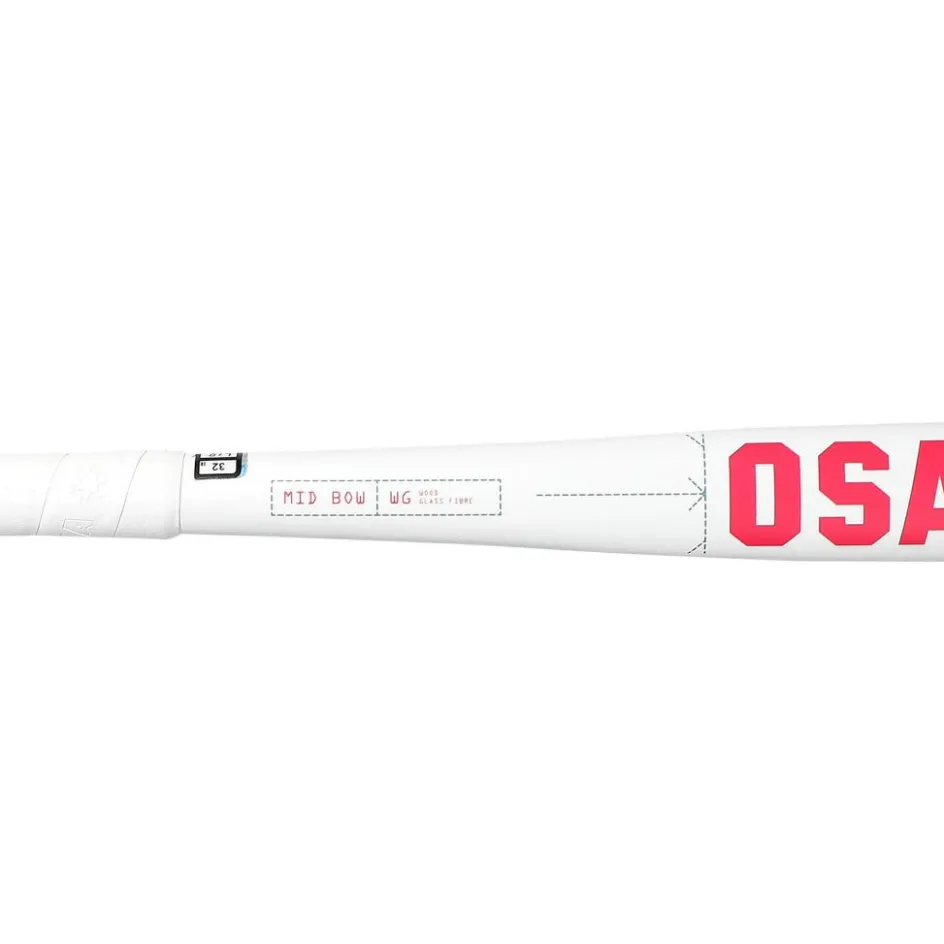 Osaka Mid Bow WG hockeystick junior raspberry