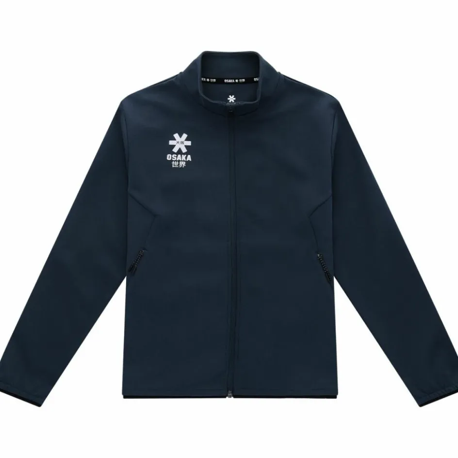 Outlet Osaka TRN00319 trainingsjack junior navy