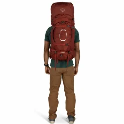 Osprey Aether 65 S/M backpack 65L heren deep acorn red