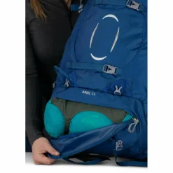 Outlet Osprey Ariel 65 XS/S backpack 62L dames ceramic blue