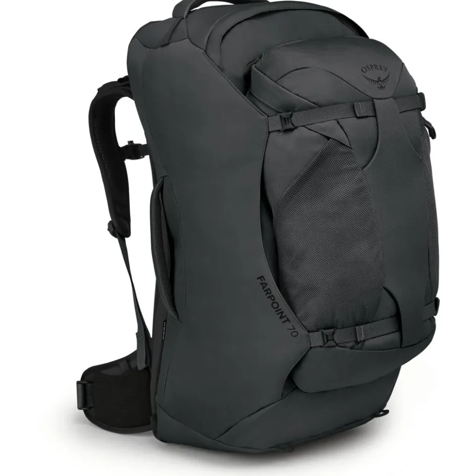 Osprey Farpoint 70L rugzak tunnel vision grey
