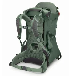 Online Osprey Poco kinderdrager koseret green