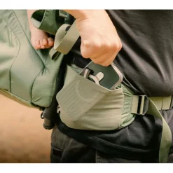 Online Osprey Poco kinderdrager koseret green