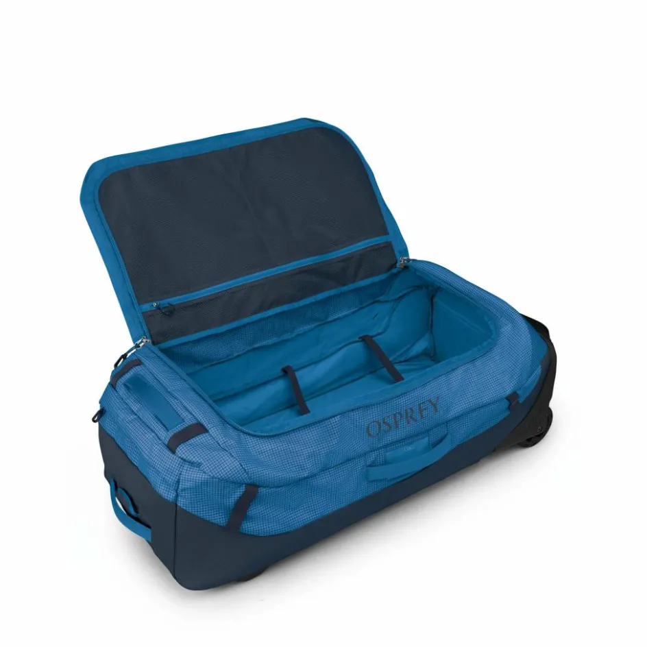Discount Osprey Transporter 120 koffer blue flame