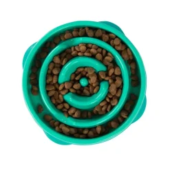 Online Outward Hound  Fun Feeder Slo Bowl Mini voerbak groen