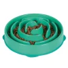 Outward Hound  Fun Feeder Slo Bowl voerbak groen