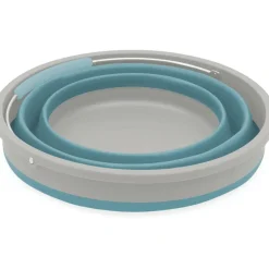Outwell Collaps opvouwbare emmer met deksel 11 liter classic blue