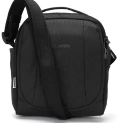 Outlet PacSafe Metrosafe LS200 Medium Crossbody schoudertas black