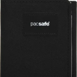 PacSafe RFIDsafe Trifold portemonnee jet black