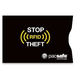 PacSafe RFIDsleeve 25 kaartbeschermer black