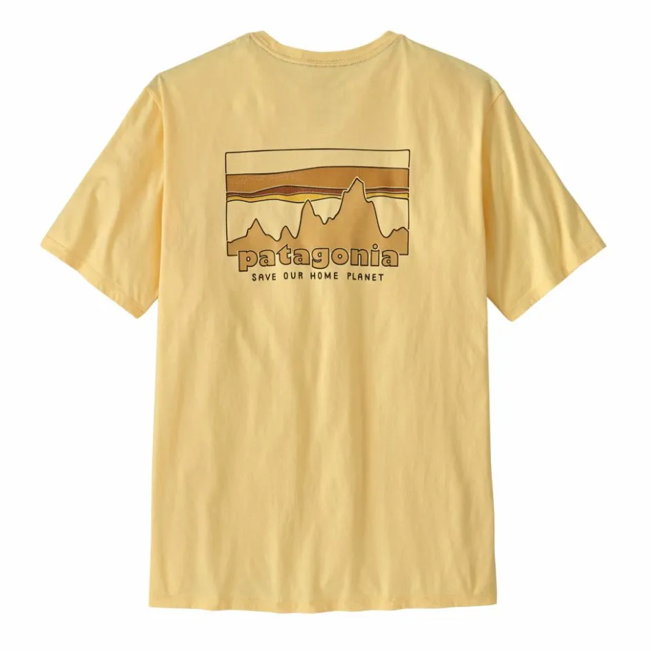 Patagonia '73 Skyline Organic shirt heren buttercup yellow