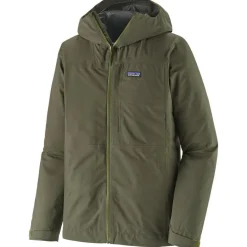 Clearance Patagonia Boulder Fork Rain outdoor jack heren basin green