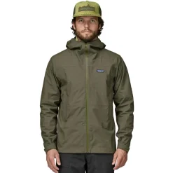 Clearance Patagonia Boulder Fork Rain outdoor jack heren basin green