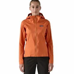 Patagonia Dirt Roamer Bike softshell jas dames redtail rust