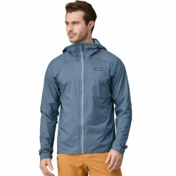 Clearance Patagonia Dirt Roamer softshell jas heren utility blue