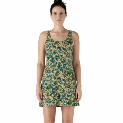 Patagonia Maipo jurk dames wild botanist tidal teal