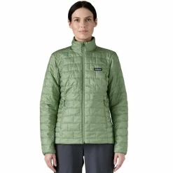 Clearance Patagonia Nano Puff outdoor jack dames ellwood green