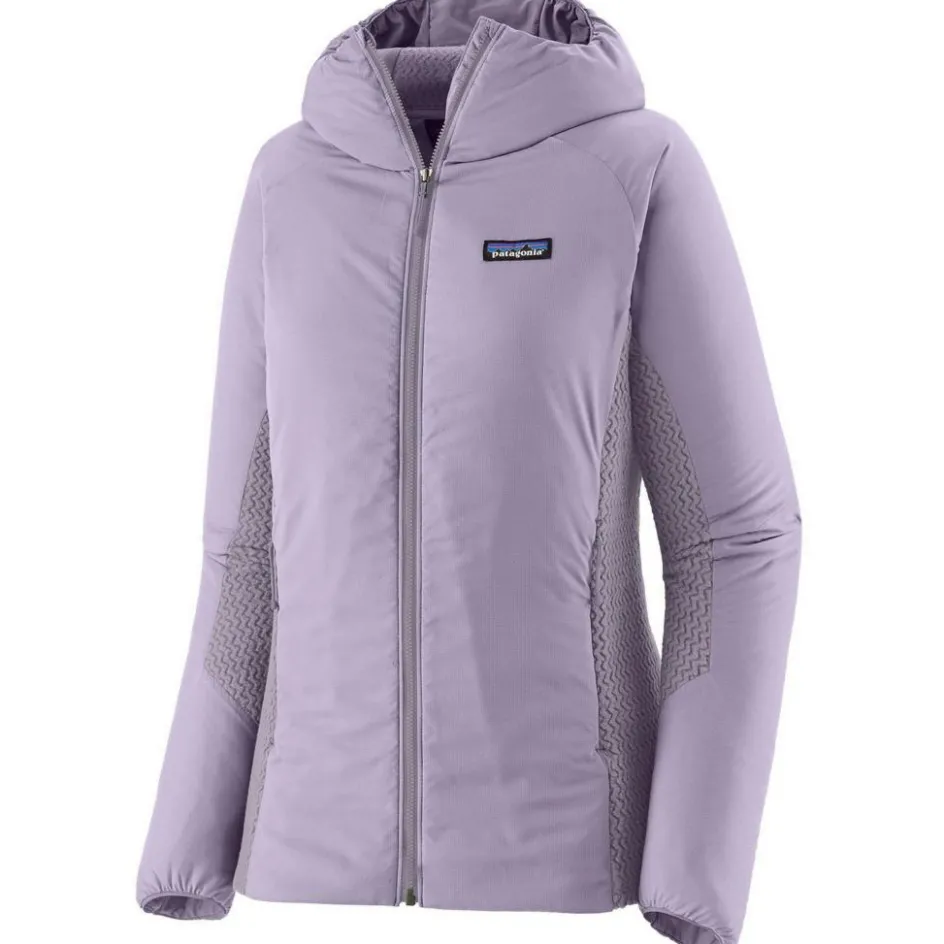 Patagonia Nano-Air Light Hybrid Hoody outdoor jack dames concrete purple