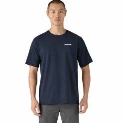 Clearance Patagonia P-6 Logo Responsibili-Tee shirt heren new navy