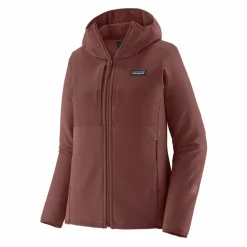 Patagonia R2 CrossStrata Hoody outdoor jack dames dark ruby