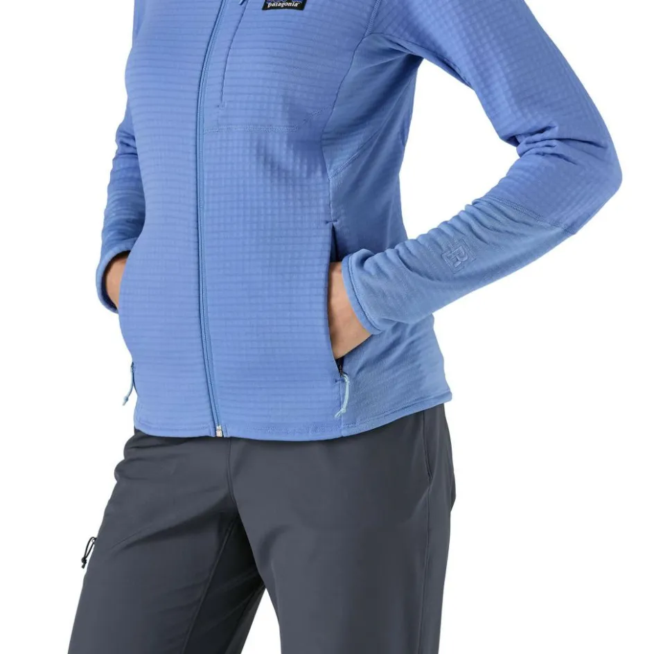 Patagonia R1 fleece vest dames abundant blue