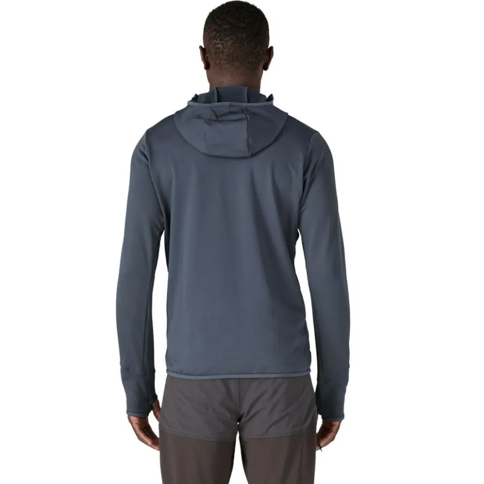 Outlet Patagonia R1 Thermal Hoody fleece vest heren smolder blue