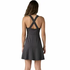 Outlet Patagonia Seabrook jurk dames black