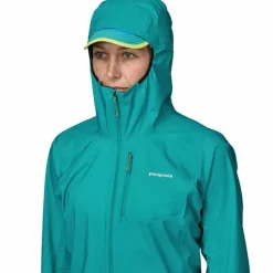Patagonia Storm Racer softshell jas dames subtidal blue