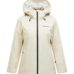 Peak Performance  ANIMA softshell winterjas dames sand fog
