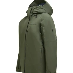 Hot Peak Performance  MAROON softshell winterjas heren pine needle