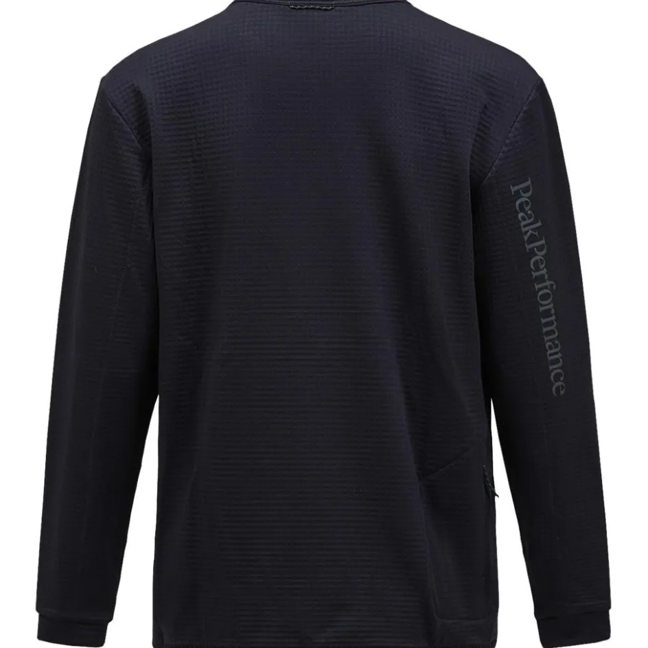 Peak Performance Trail Polartec sweater heren black