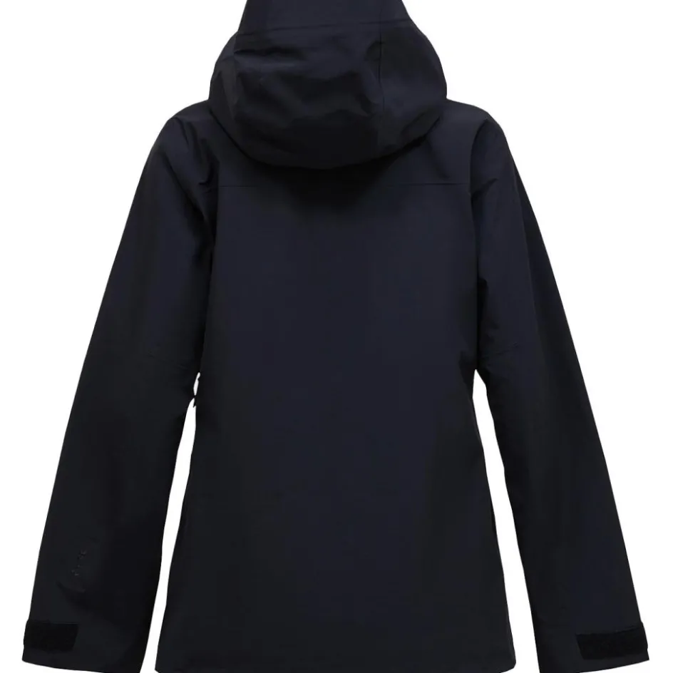 Peak Performance VERTEC softshell winterjas dames black
