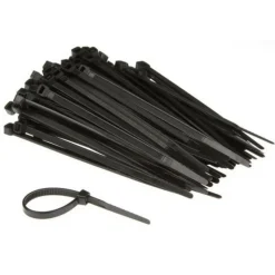 Hot Perel Tie-wrap 120 x 4,6 mm zwart per 100 stuks