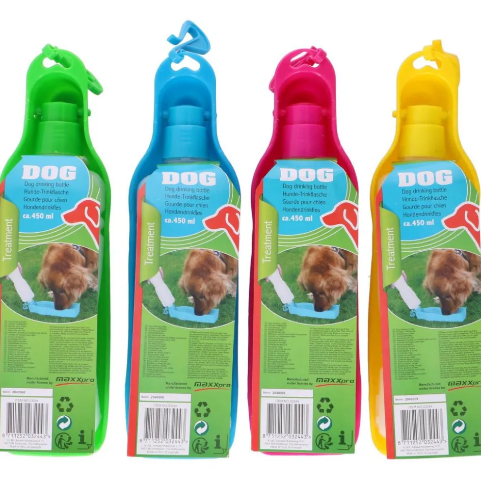 Hot Pet Treatment Hondendrinkfles 450 ml assorti