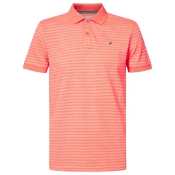 Discount Petrol Industries  Polo heren fiery coral