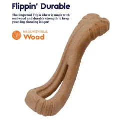 Petstages Dogwood Flip & Chew hondenspeelgoed M