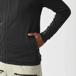 Online Picture Bake Grid vest heren black