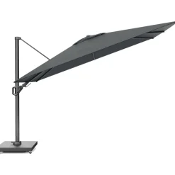 Platinum Challenger T2 Premium parasol 260 x 350 cm faded black