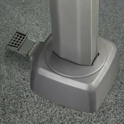 Platinum Challenger T2 Premium parasol 260 x 350 cm faded black