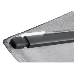 Platinum Challenger T2 Premium parasol 260 x 350 cm faded black