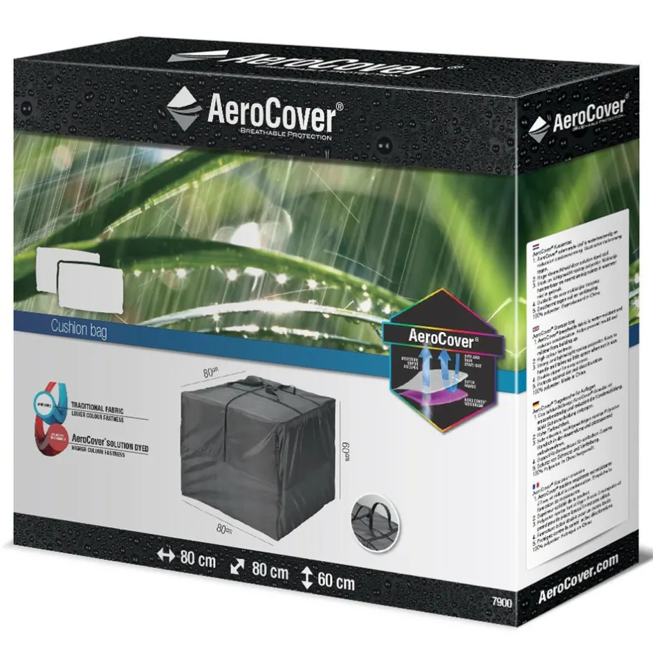 Platinum Kussentas 80 x 80 x 60 antraciet