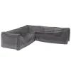 Best Platinum Loungesethoes hoekset 220 x 220 x 90 x H70 antraciet