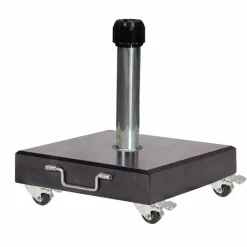Discount Platinum Rome parasolvoet 40 kg graniet met wielen