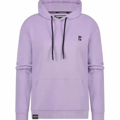 Poederbaas Arty hoodie dames lila