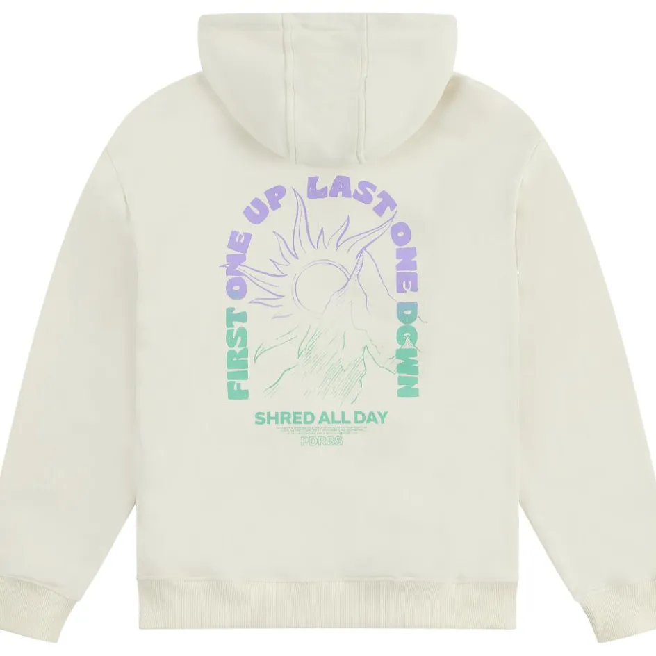 Poederbaas CL hoodie dames off white