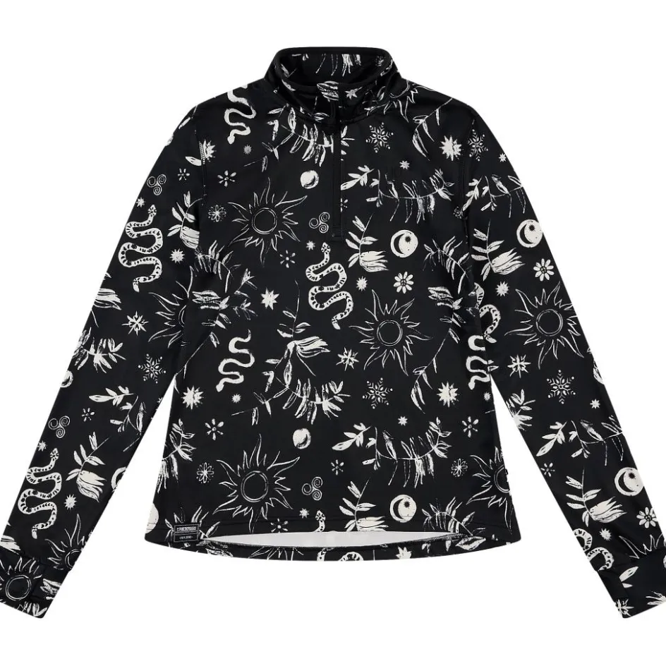 Clearance Poederbaas CL skipully dames black multi