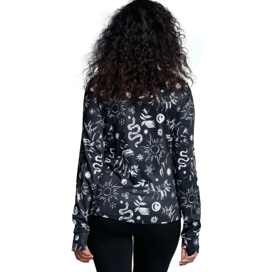 Clearance Poederbaas CL skipully dames black multi